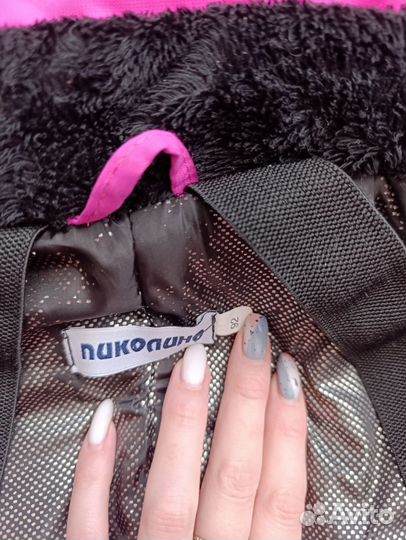 Комбинезон зимний для девочки 92