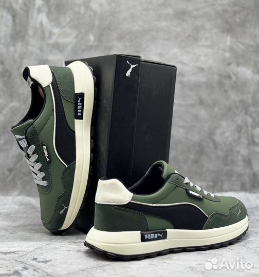 Мужские кроссовки puma сезон весна - осень