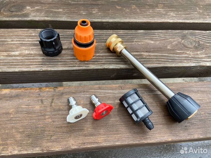 Автомойка с 2мя аккумуляторами