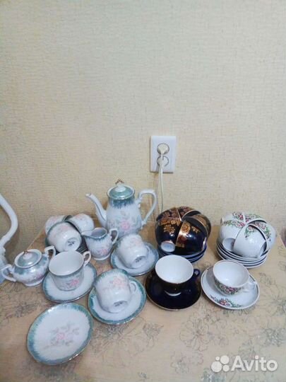 Сервизы чайные винтаж