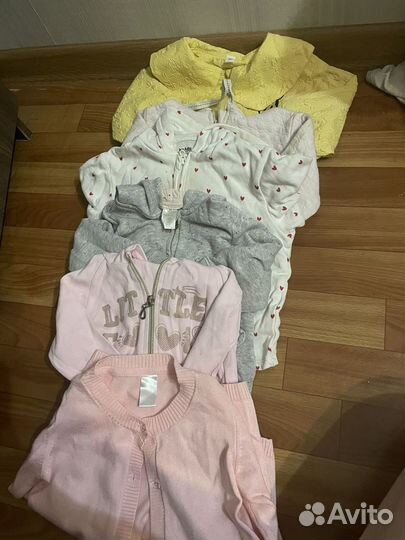 Детские вещи пакетом на девочку