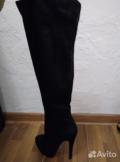 Сапоги ботфорты