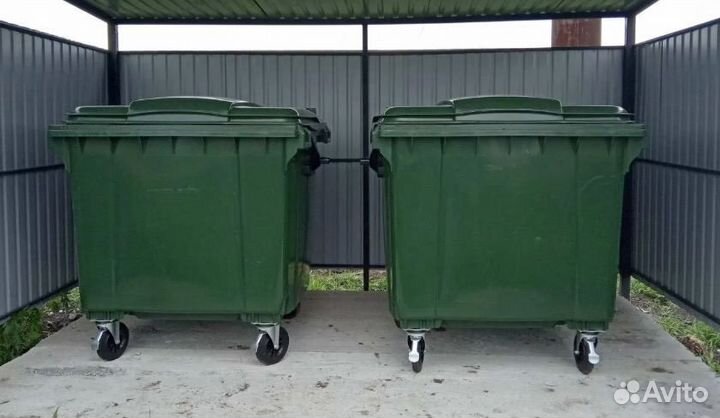 Мусорный контейнер 1100 Евроконтейнер 1.1