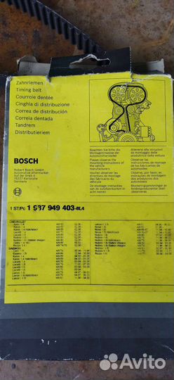 Ремень Chevrolet Daewoo грм bosch1 987 949 403-8L4