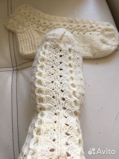 Носки вязаные