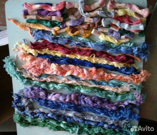 Пряжа, нитки для вязания, мулине
