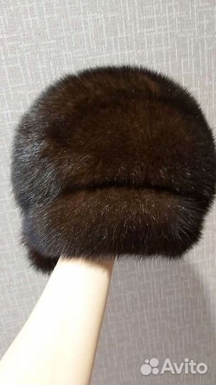 Шапка норковая женская