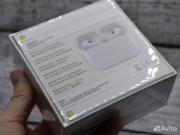 AirPods Pro 2 «Оригинал» (Новые, Гарантия, +Чехол)