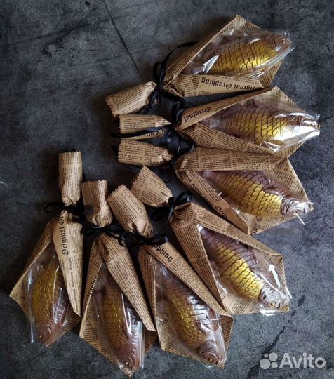 Шоколадная рыба Вобла