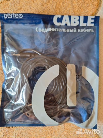 Кабель соединительный межблочный аудио 10 метров