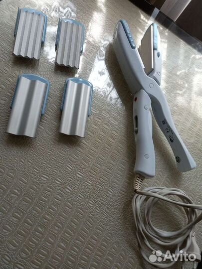 Новый утюжок для волоос с насадками