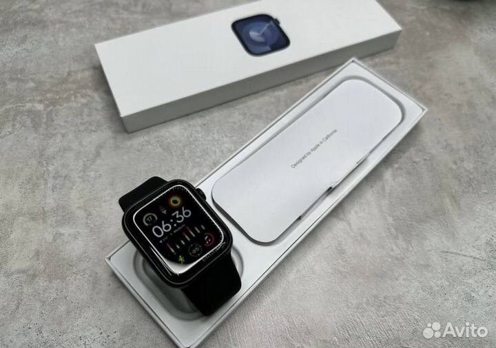 Apple watch 9 (яблоко, ориг коробка)