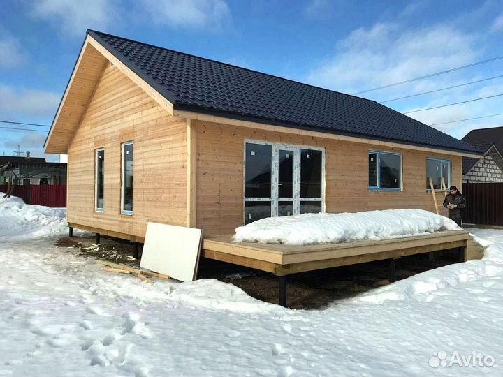 Остекление домов коттеджей