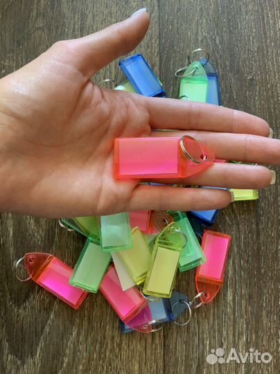 Брелоки бирки для ключей с надписями