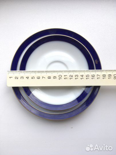 Чашка с блюдцем винтаж ландыши