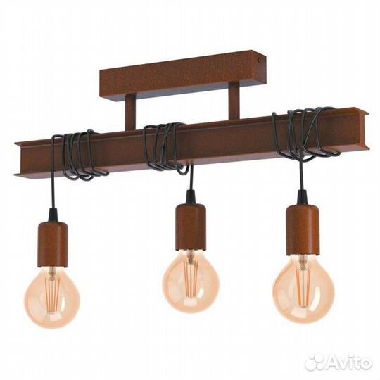 Люстра подвесная eglo Townshend4 3х60Вт E27 сталь