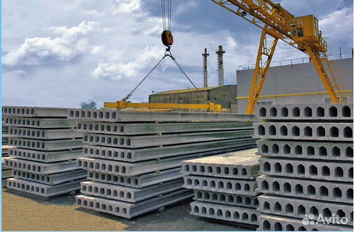Плиты перекрытия пк 45-15-8 напрямую с завода