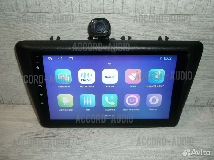 Магнитола Skoda Rapid Android с камерой