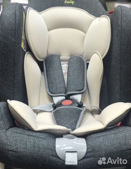 Автокресло liko baby лён 0-25