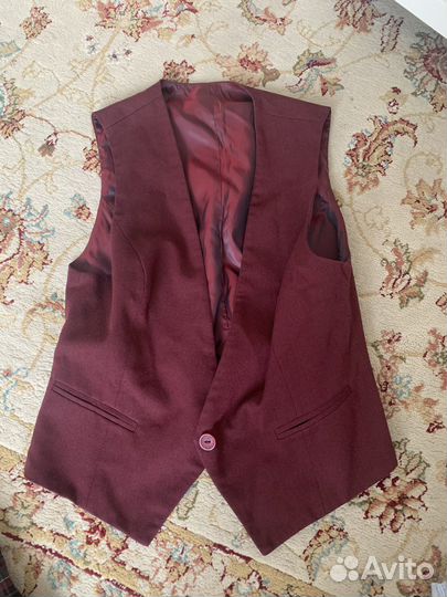 Жилетка для девочки школьная