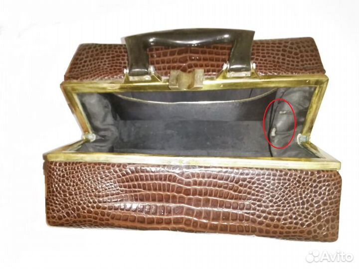 Раритетная сумка-саквояж