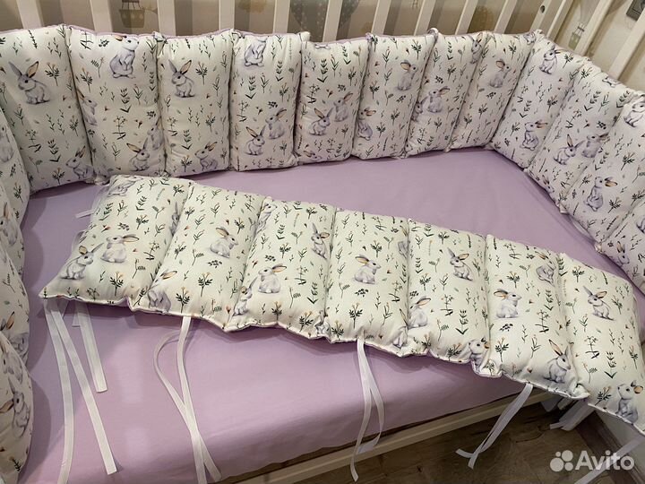Бортики в кроватку