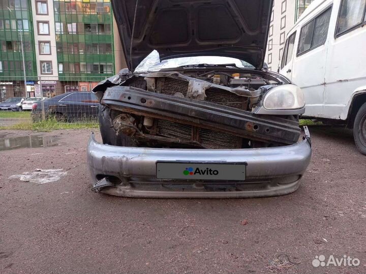 Chevrolet Lanos 1.5 МТ, 2007, битый, 227 000 км