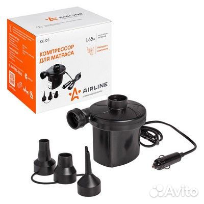 Компрессор для матраса (12в, 280 л/мин) (kk-03)