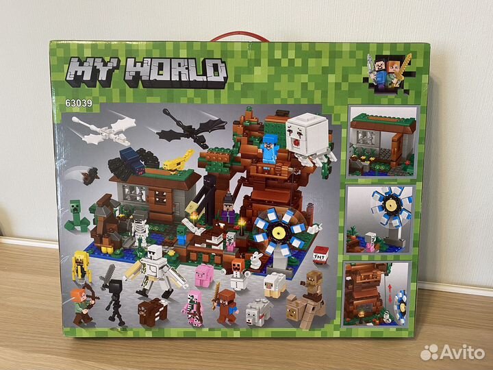 Лего Майнкрафт Большая компания Стива