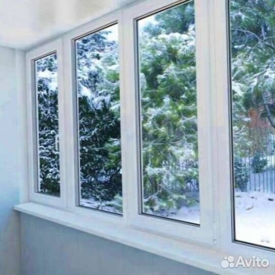 Пластиковое окно с установкой