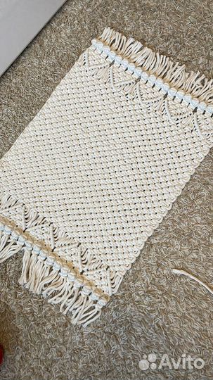 Коврик макраме