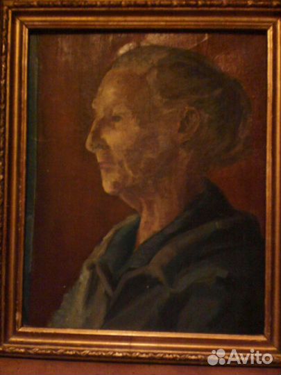 Картина. холст. масло. багет