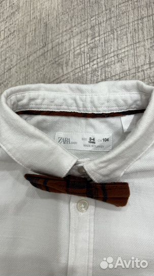 Рубашка zara для мальчика