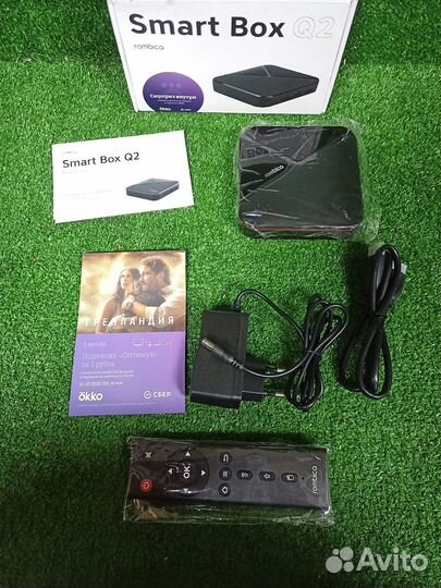 Медиаплеер смарт приставка Rombica Smart Box Q2