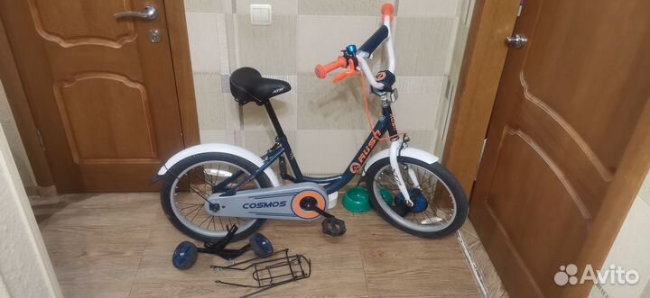 Велосипед детский Rush hour cosmos колёса 18