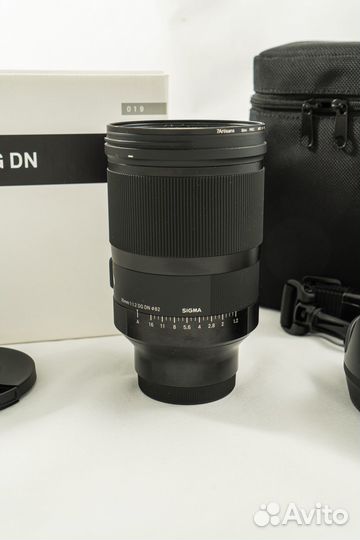 Объектив Sigma 35mm/1.2 DG DN для Sony E