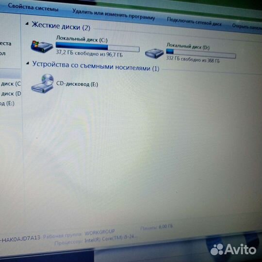 Ноутбук Samsung intel core i5
