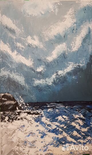 Картина 30х50, акрил