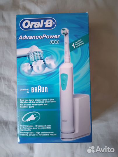 Новая электрическая зубная щётка Braun Oral-B