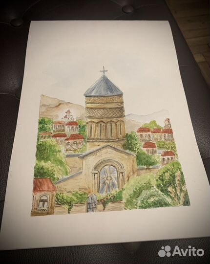 Картина акварель