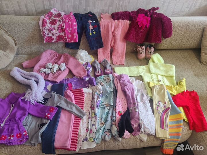 Детские вещи пакетом на девочку 92 98