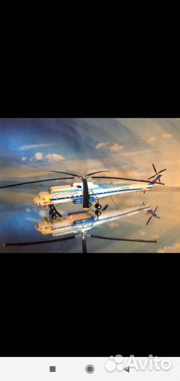 Модель вертолета Ми-2.Ми-6.Ми-10