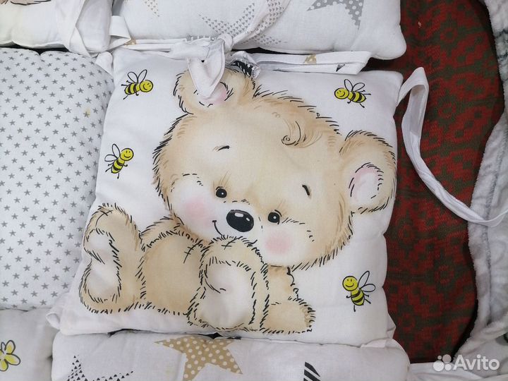 Бортики в детскую кроватку