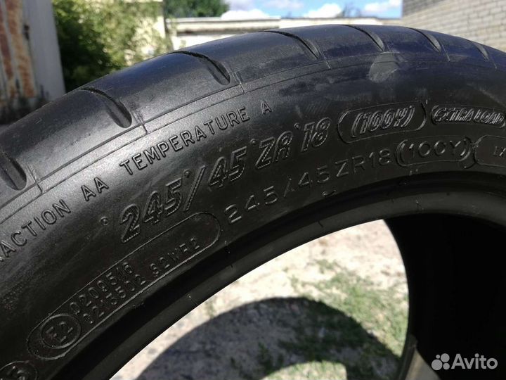 Michelin Pilot Super Sport 245/45 R18 100Y