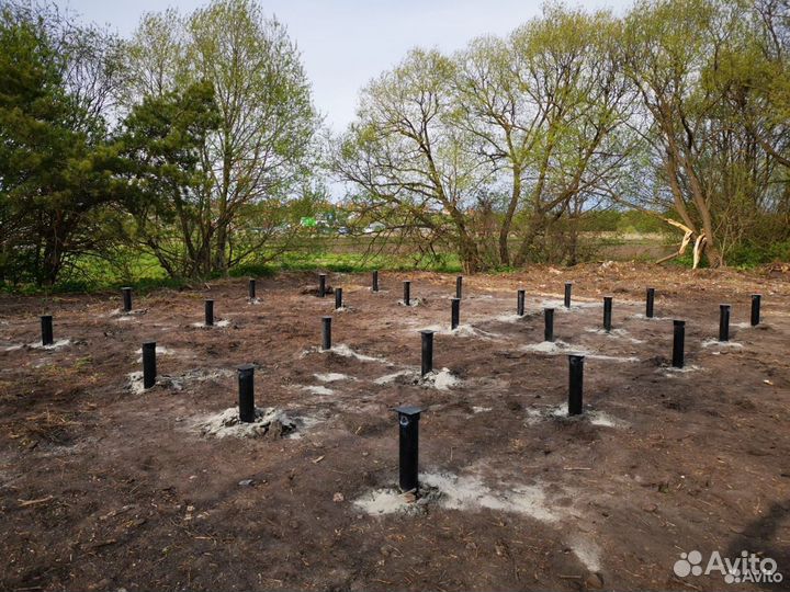 Винтовые сваи под ключ монтаж установка