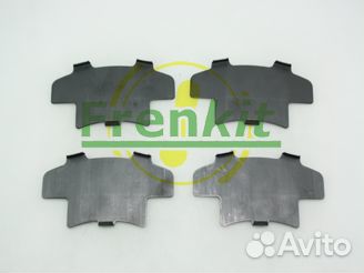 Пластины противоскрипные тормозных колодок (4шт.)