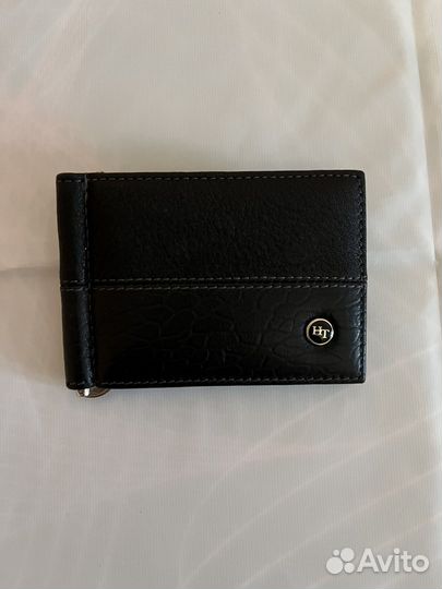 Зажим для денег кожа