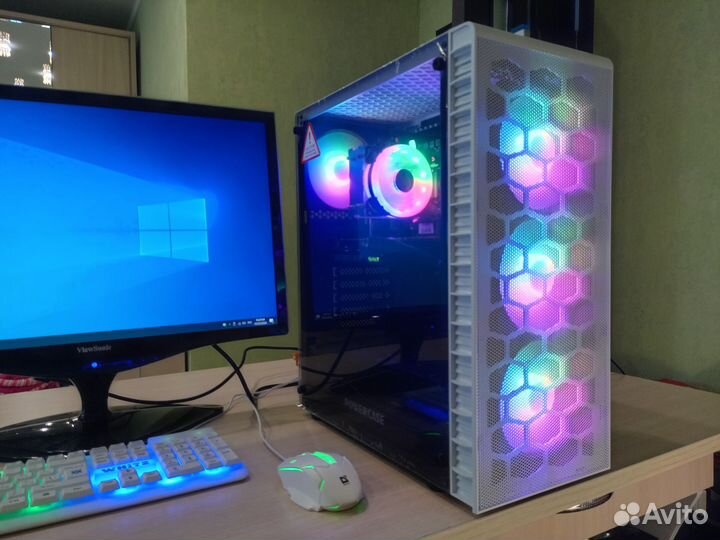 Игровой пк 10core/RTX2060Super/32 DDR4/SSD256/1 TB