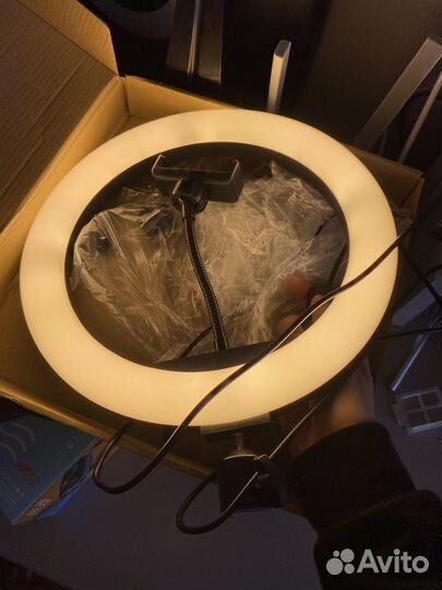 Кольцевая лампа 26 см