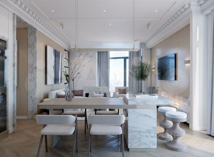 4-к. апартаменты, 146,3 м², 3/7 эт.